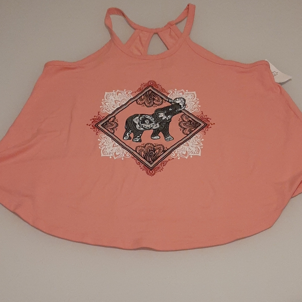 Pink tank top